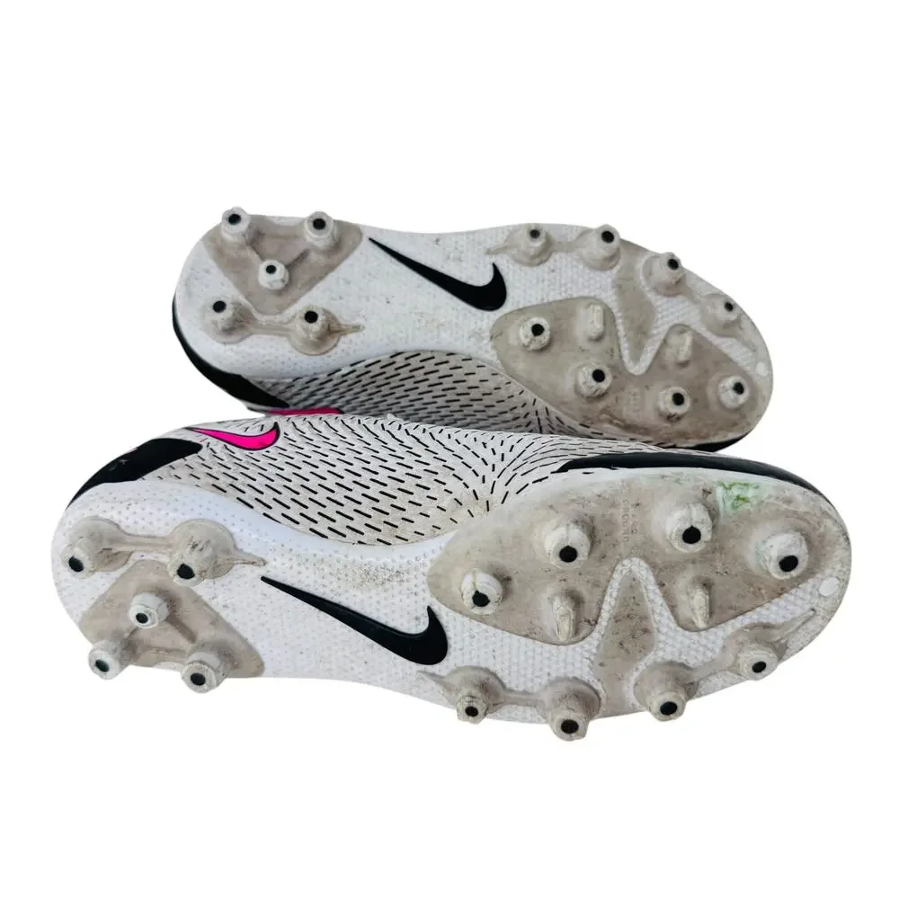 Nike Phantom GT Academy MG Soccer‎ Cleats Unisex Child 1Y White Pink CK8477-160